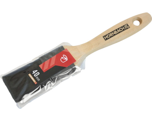 Hornbach Flachpinsel mit Holzgriff, 40 mm breit, verpackt
