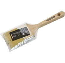 Flachpinsel 60 Millimeter mit Holzgriff in Verpackung