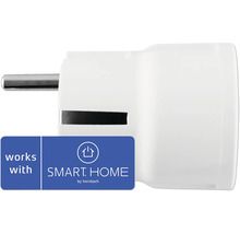 Weiße Smart Home Steckdose von Hornbach