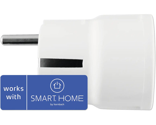 frient Smart Plug Mini 2 Typ F - Schuko (Zigbee) - Kompatibel mit SMART HOME by hornbach Weiße Smart Home Steckdose von Hornbach