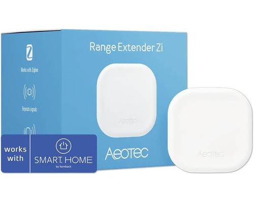 Aeotec Range Extender Zi (Zigbee) Reichweitenverstärker - Kompatibel mit SMART HOME by hornbach Aeotec Range Extender Zi zur Signalverstärkung für Smart Home Geräte