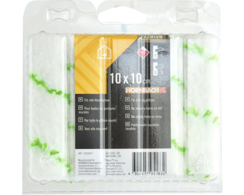 Farbwalzen Set 10 mal 10 Zentimeter für Wandfarben