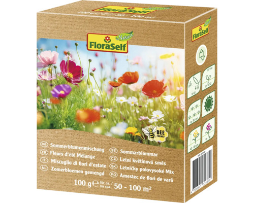 Blumenwiesensamen FloraSelf Nature 'Sommerblumenmischung' max. 100 m²