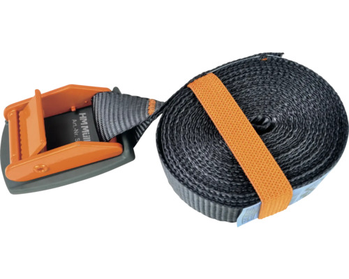 Spanngurt mit Klemmschloss gerollt