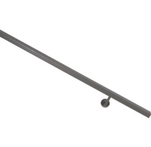 Geländer aus Metall mit Halterung für die Wandmontage