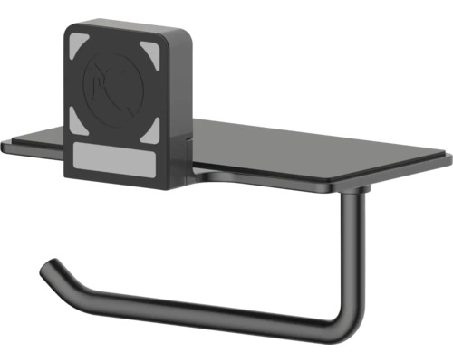 Toilettenpapierhalter mit Ablage