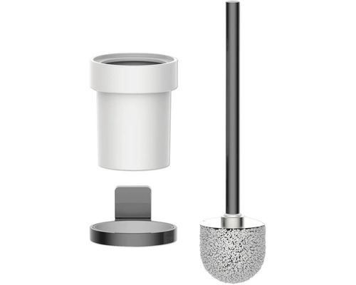 Toilettenbürstengarnitur mit Behälter und Halterung