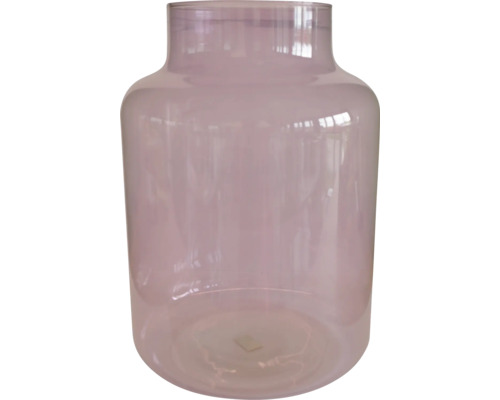 Blumenvase Glas 21 x 21 x 30 cm pink