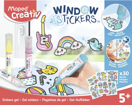 Maped Creativ Fenstersticker Set mit 30 Motiven