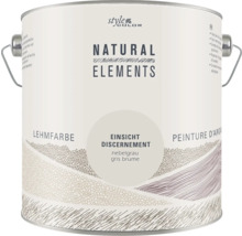 Farbeimer Lehmfarbe Natural Elements nebelgrau