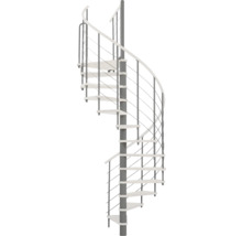 Wendeltreppe mit Metallgeländer