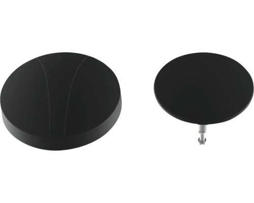 Bedieneinheit Veporit Farbset Base 1 1/2" schwarz matt für Badewanne