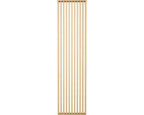 Holzzaun mit vertikalen Latten für den Garten