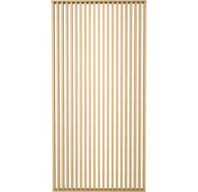 Holzpaneel mit vertikalen Lamellen für Wand- und Deckengestaltung