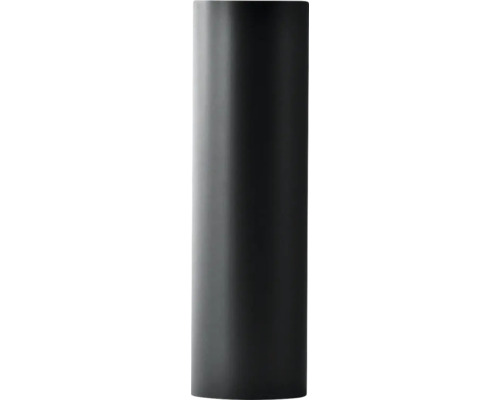 Ofenrohr Bertrams Ø 180 mm senotherm UHT-Hydro lackiert schwarz 0,50 m Schwarze Duschwand