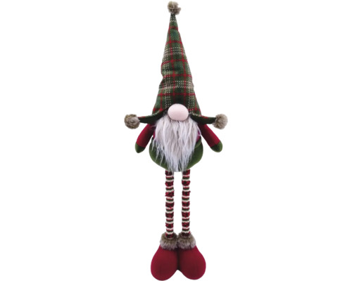 Weihnachtsdeko Lafiora Santa 22x9x61 cm rot grün