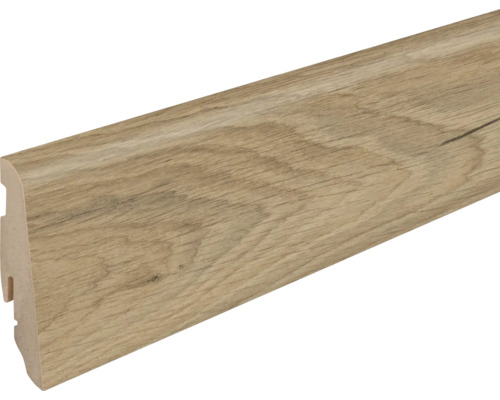 Sockelleiste mit Holzdekor