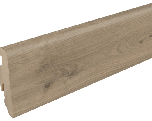 Sockelleiste mit Holzstruktur