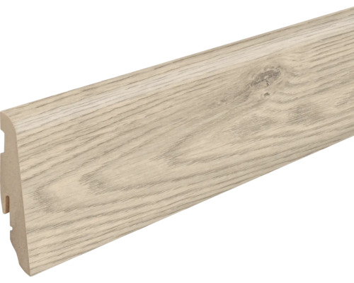 Sockelleiste PVC 15x38,5x2400mm Sockelleiste aus Holzwerkstoff