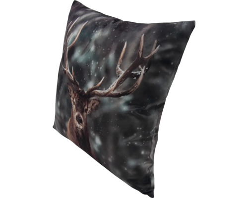 Kissen mit Hirschmotiv