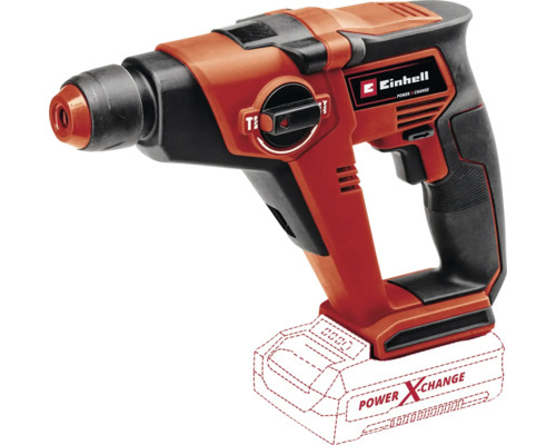 Akku-Bohrhammer Einhell TE-HD 18/12 Li Power X-Change 18 V - Solo (ohne Akku und ohne Ladegerät)