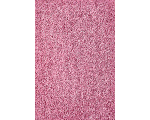 Teppichboden Velours Ines pink FB11 400 cm breit (Meterware) Nahaufnahme eines rosafarbenen Teppichs