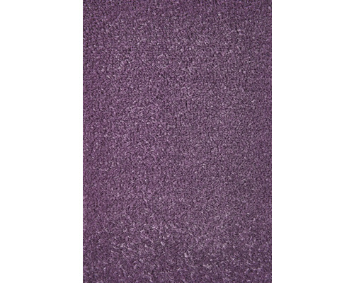Teppichboden Velours Ines lila FB45 400 cm breit (Meterware) Nahaufnahme eines Teppichs