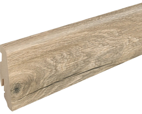 Sockelleiste mit Holzstruktur
