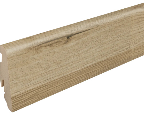 Sockelleiste mit Holzstruktur