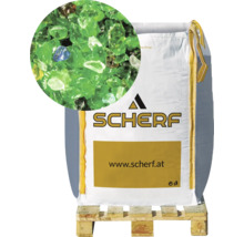 Scherf Glasschotter Sack auf Palette