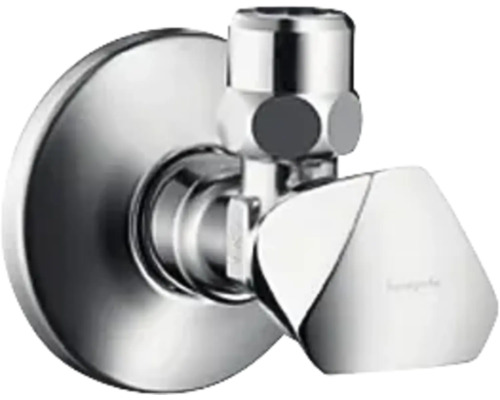 Eckventil hansgrohe E-Design 1/2" AG glänzend chrom 13902000