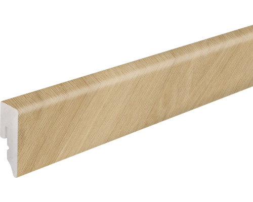 Sockelleiste PVC Eiche Oxford foliert 15x38,5x2400mm Sockelleiste mit Holzdekor