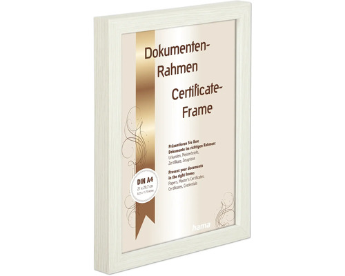 Urkundenrahmen für Dokumente im Format DIN A4