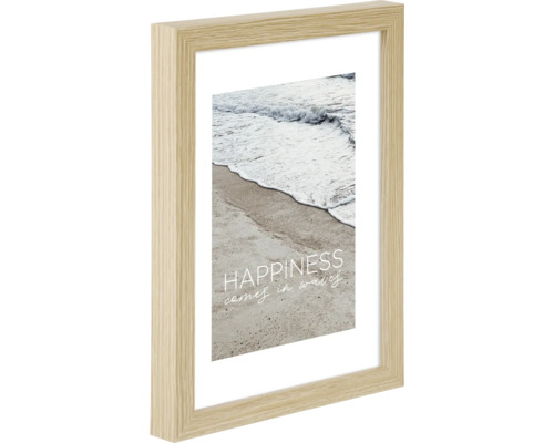 Bilderrahmen mit dem Spruch ''Happiness comes in waves''