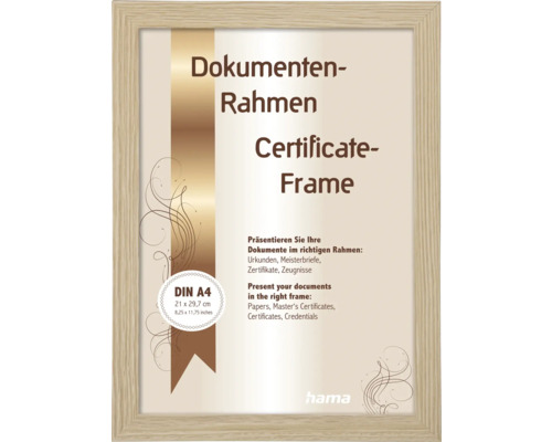 Hama Dokumentenrahmen A4