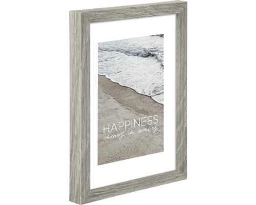 Bilderrahmen mit Passepartout und Strandmotiv