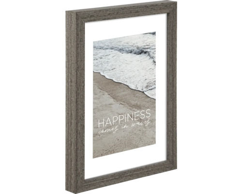 Holz Bilderrahmen mit Passepartout