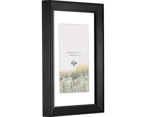 Schwarzer Bilderrahmen für Fotos