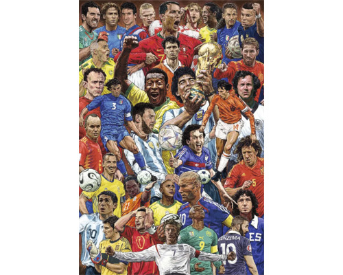 Poster Fußball 61x91,5 cm