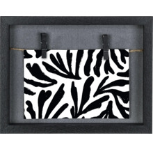 Dekorativer Bilderrahmen mit abstraktem Pflanzenmotiv