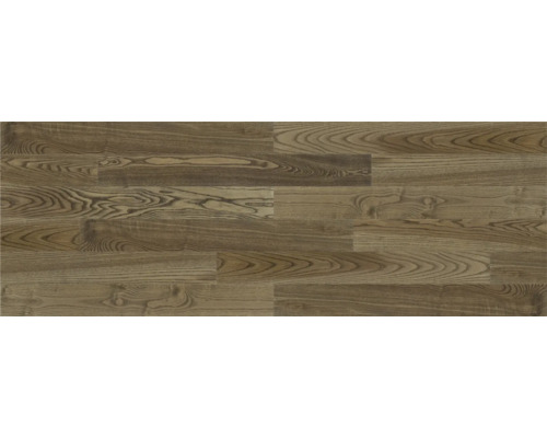 Nahaufnahme von Laminatboden in Holzoptik