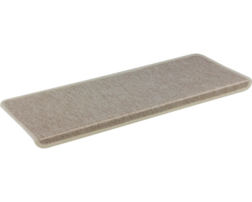 Stufenmatten-Set rechteckig beige 22,5x65x3,5 cm 15-teilig Stufenteppich