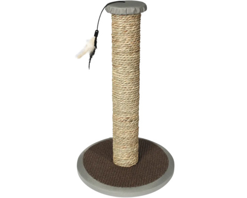 Katzenkratzbaum mit Spielzeug