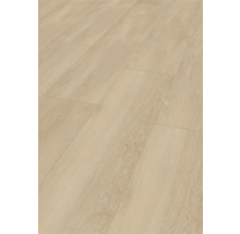 Helle Laminatboden-Verlegung im Detail.