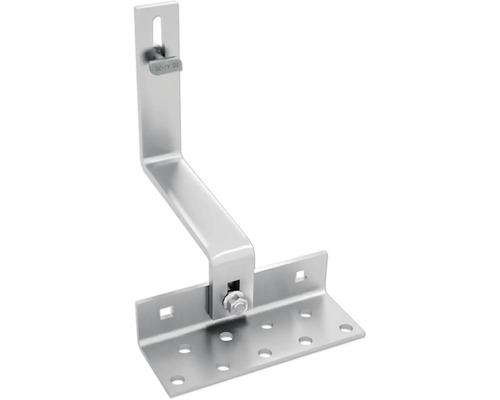 Dachhaken für PV-Module 2steel 3-fach verstellbar auf Schrägdach Edelstahl 140 mm Dachhaken für die Montage von Solaranlagen auf Dächern