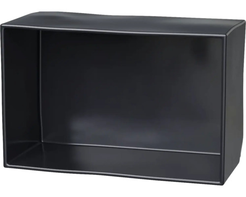 Endkappe für Montageschiene von PV-Modulen auf Schrägdach 50x31 mm Gummi schwarz Schwarzer Pflanzkasten