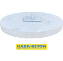 Runde Betonschachtabdeckung mit Hebeösen