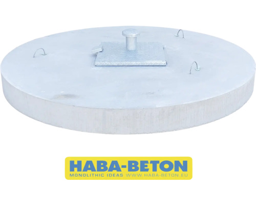 Runde Betonschachtabdeckung mit Hebeösen