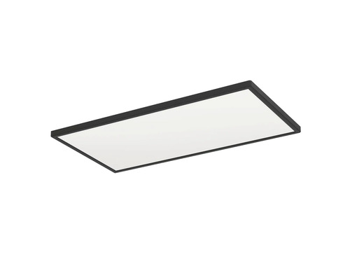 LED Panel Eglo SLIM mit DIP-SWITCH Technologie, 570x300 mm 17,2 W 1-flammig IP 44, schwarz