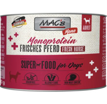 MAC''s Hundefutter Monoprotein Frisches Pferd in Dose